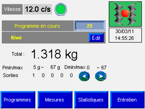 Interface automate